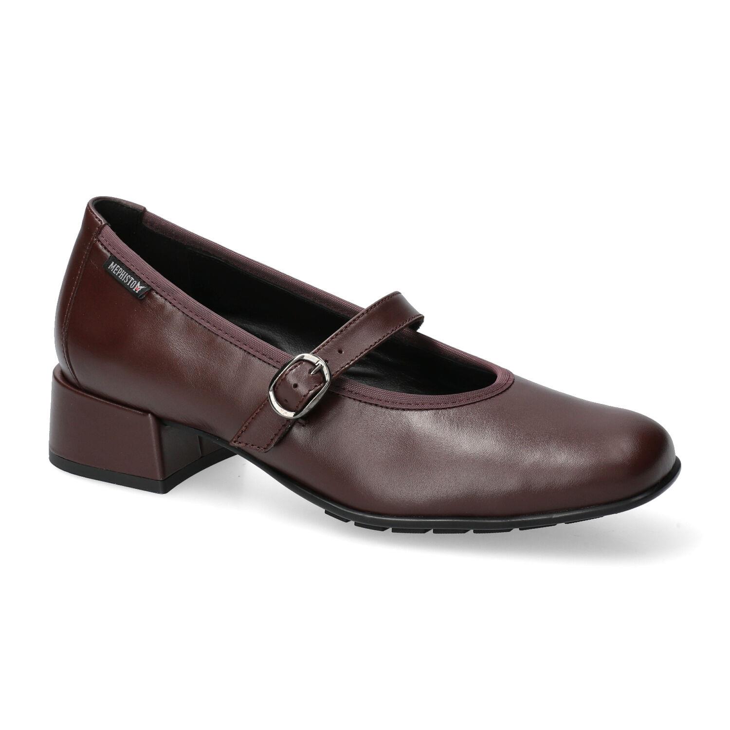 Ballerines femme modèle Joselina bordeaux - Mephisto